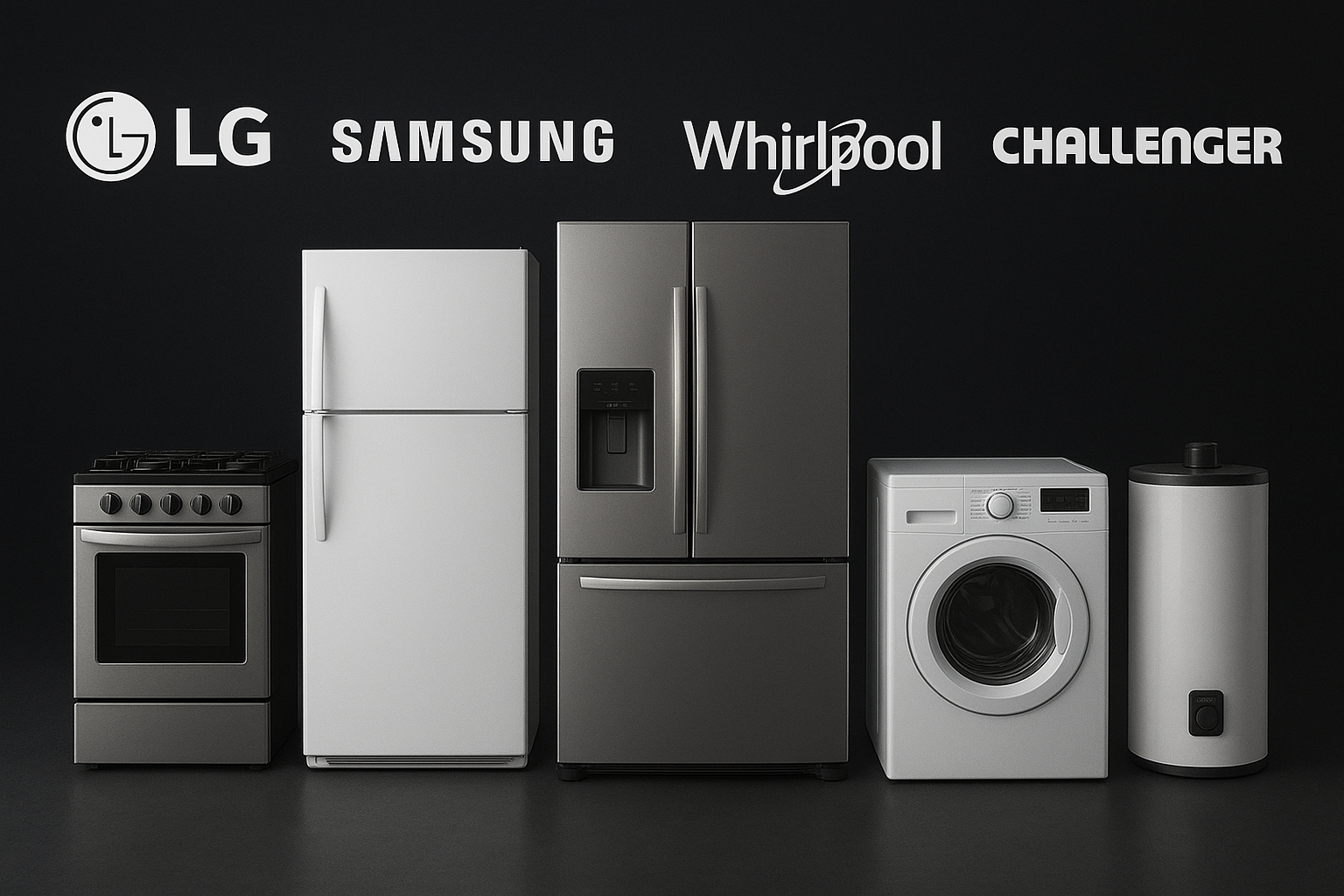 Técnico de HogarTech revisando un electrodoméstico